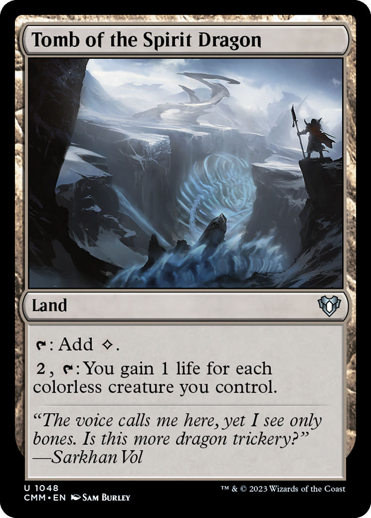 Image of Tomb of the Spirit Dragon (CMM-1048) - Commander Masters