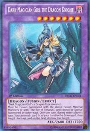 Image of Dark Magician Girl the Dragon Knight (DRLG-EN004) - Dragons of Legend 1st Edition