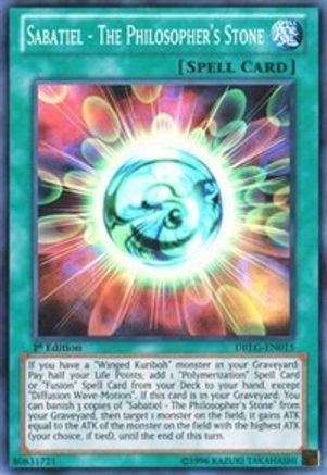 Image of Sabatiel - The Philosopher's Stone (DRLG-EN015) - Dragons of Legend Unlimited