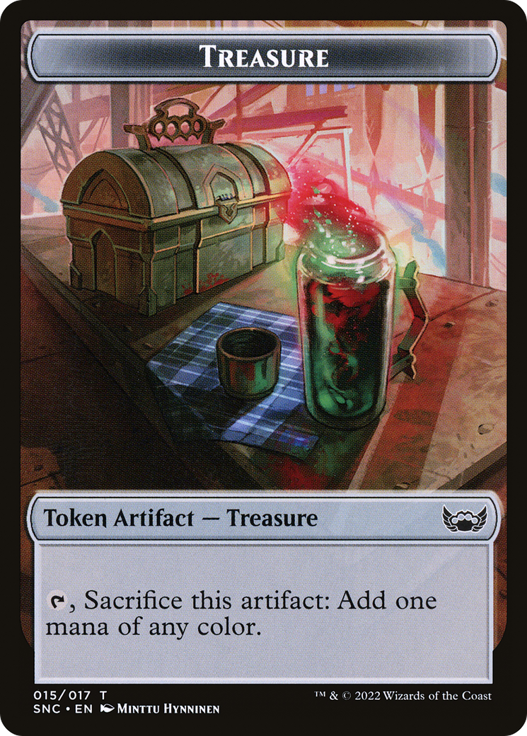 Image of Treasure (TSNC-015) - Streets of New Capenna Tokens Foil