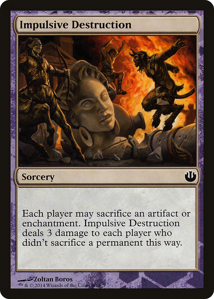 Image of Impulsive Destruction (HERO-009) - Defeat a God