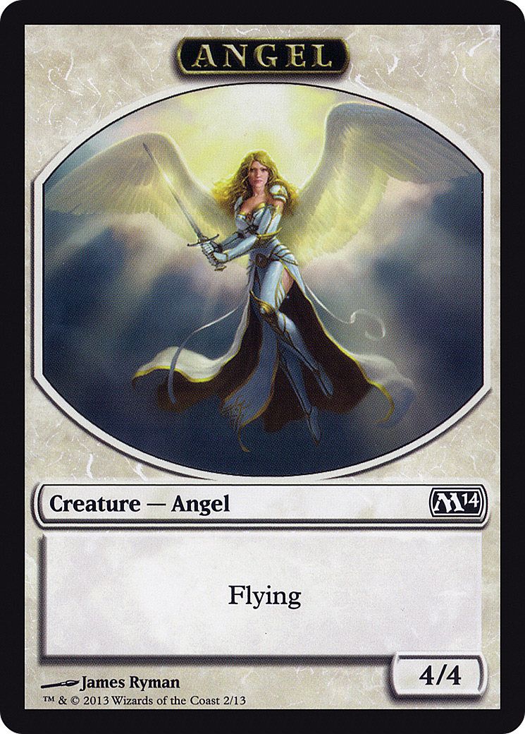 Image of Angel (M14-002) - Magic 2014 Tokens