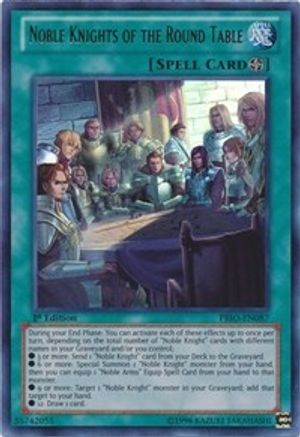 Image of Noble Knights of the Round Table (PRIO-EN087) - Primal Origin 1st Edition