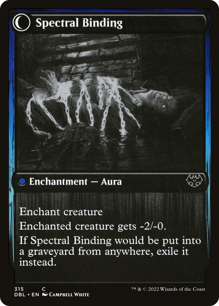 Image of Binding Geist (DBL-315) - Innistrad: Double Feature: (Double Faced Transform)
