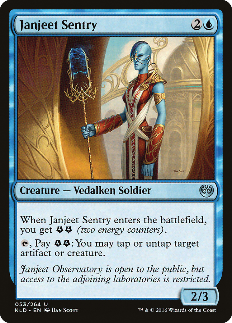 Image of Janjeet Sentry (KLD-053) - Kaladesh