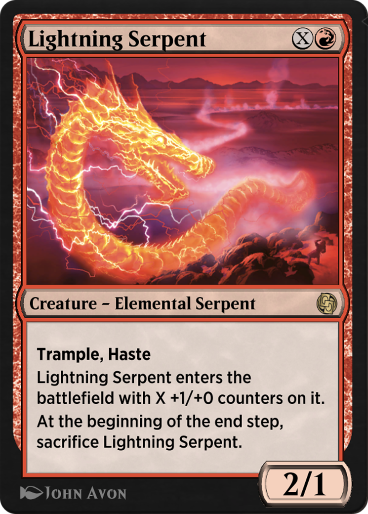 Image of Lightning Serpent (AJMP-088) - Jumpstart Arena Exclusives