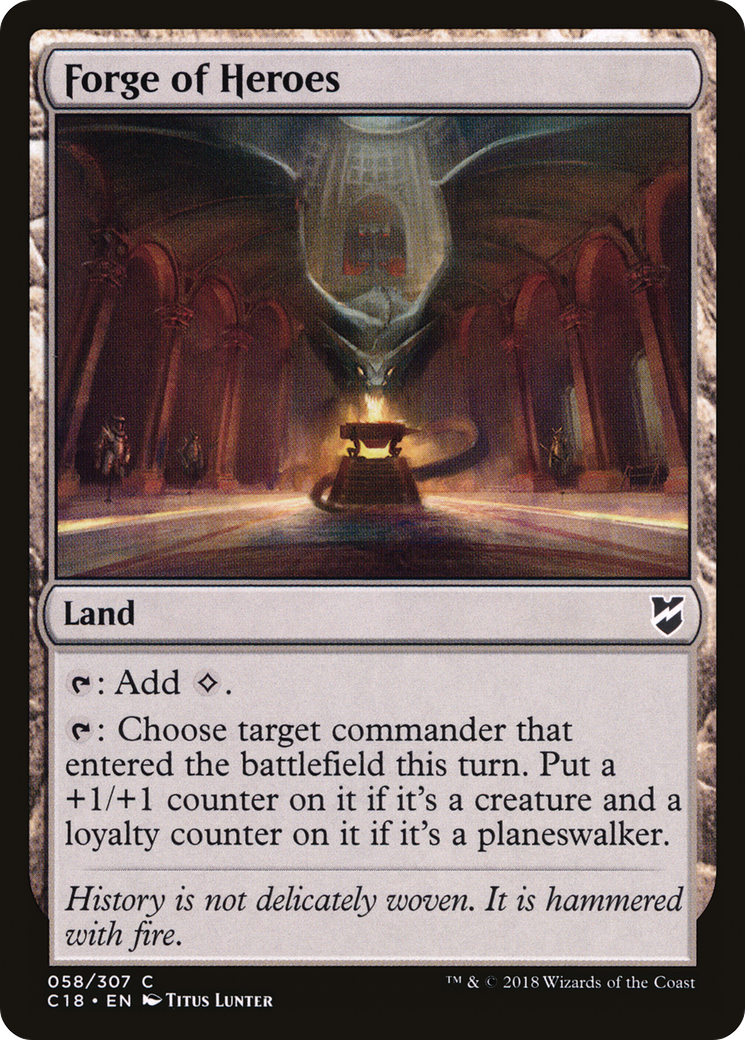 Image of Forge of Heroes (C18-058) - Commander 2018