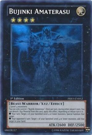 Image of Bujinki Amaterasu (Ghost Rare) (PRIO-EN052) - Primal Origin 1st Edition