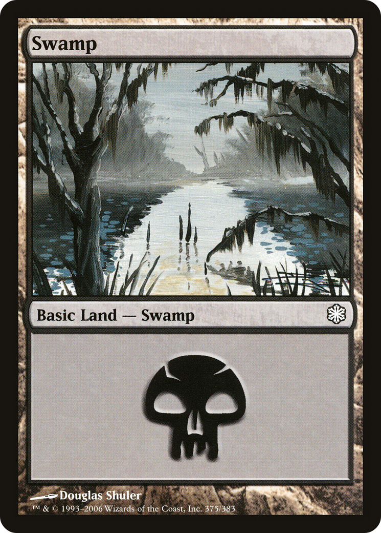 Image of Swamp (375) (CTD-375) - Coldsnap Theme Decks