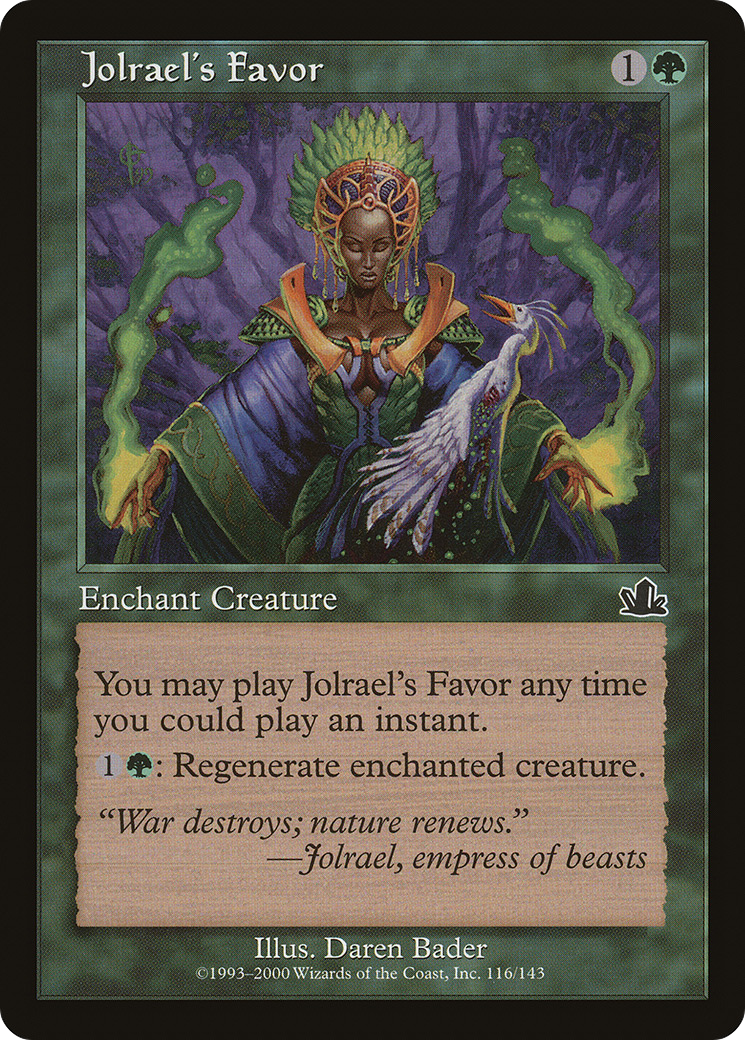 Image of Jolrael's Favor (PCY-116) - Prophecy