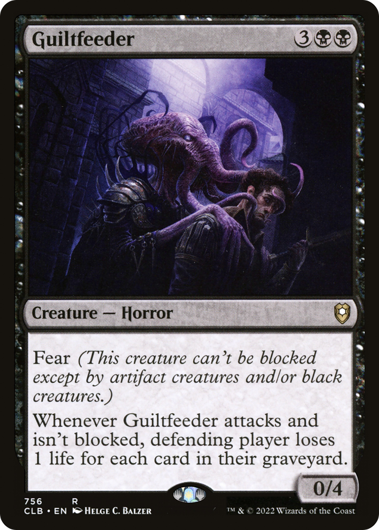 Image of Guiltfeeder (CLB-756) - Commander Legends: Battle for Baldur's Gate