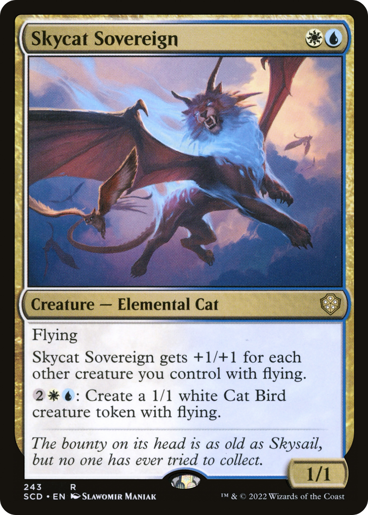 Image of Skycat Sovereign (SCD-243) - Starter Commander Decks