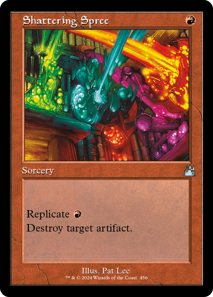 Image of Shattering Spree (Retro Frame) (RVR-456) - Ravnica Remastered Foil