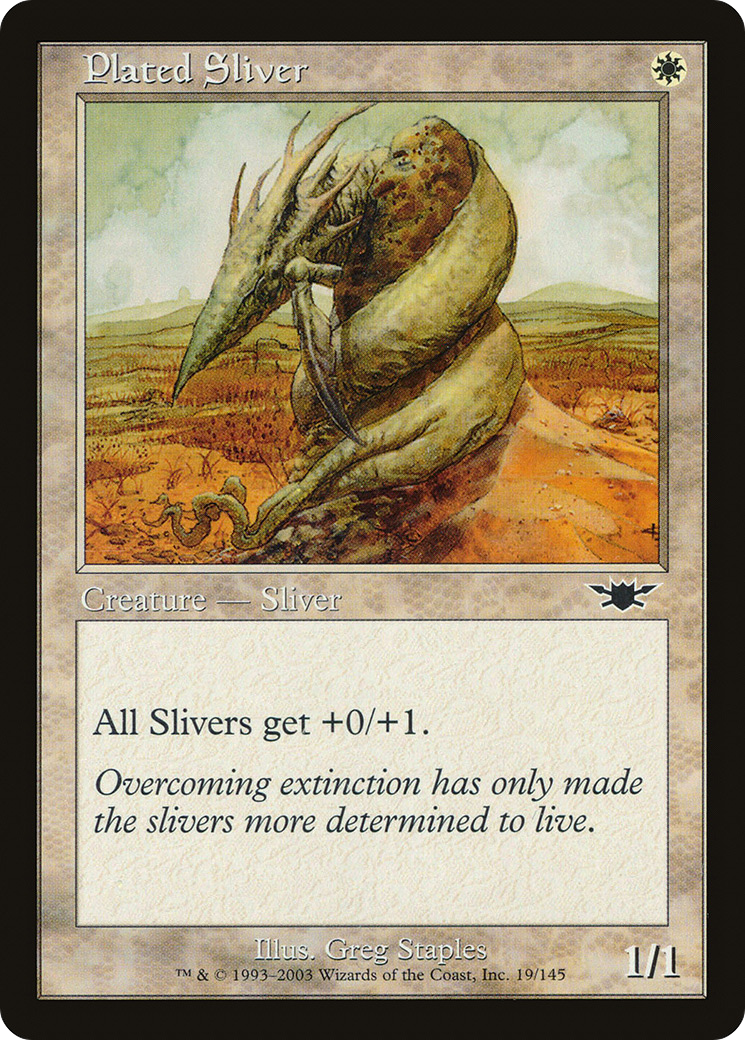 Image of Plated Sliver (LGN-019) - Legions