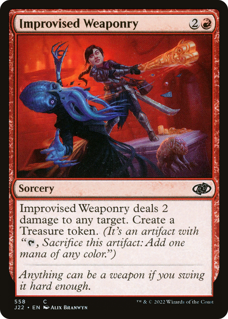 Image of Improvised Weaponry (J22-558) - Jumpstart 2022