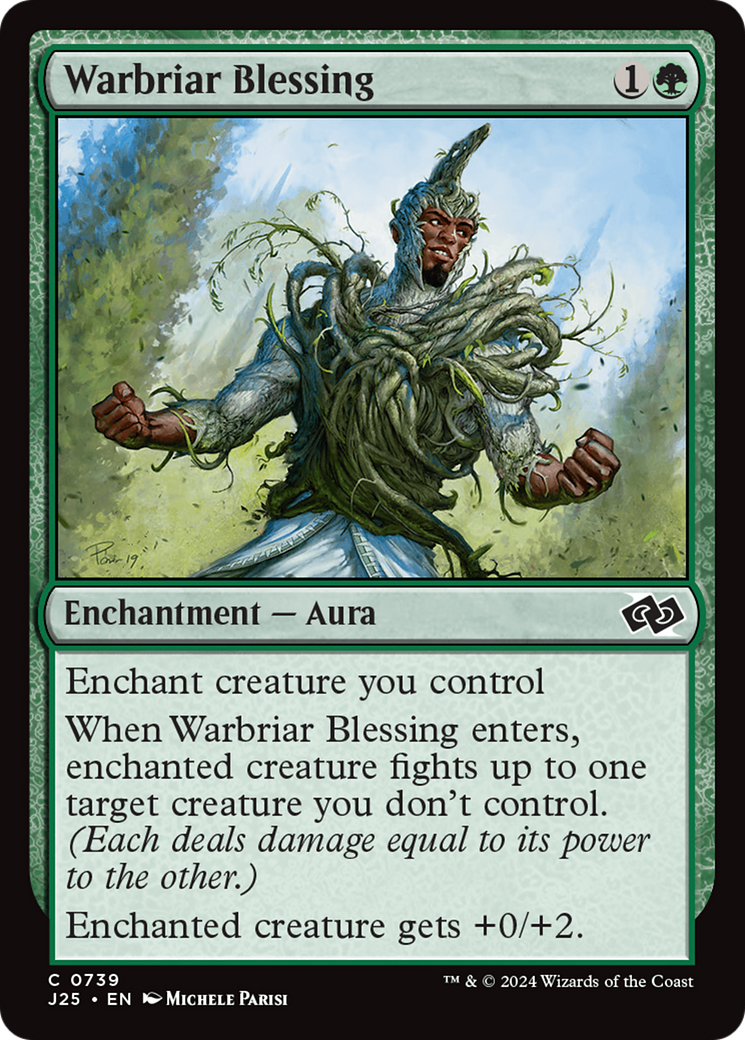 Image of Warbriar Blessing (J25-739) - Foundations Jumpstart