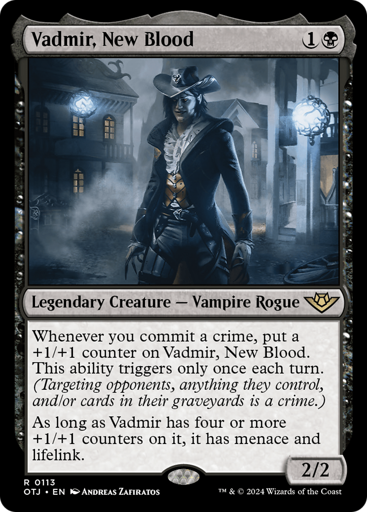 Image of Vadmir, New Blood (OTJ-113) - Outlaws of Thunder Junction