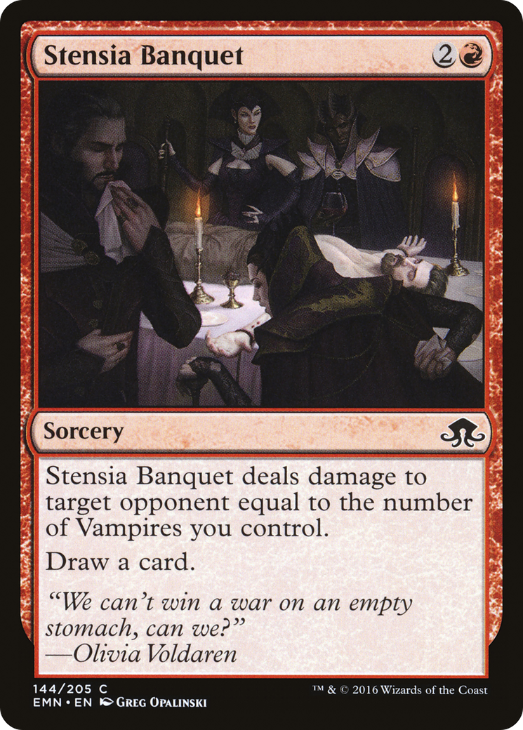 Image of Stensia Banquet (EMN-144) - Eldritch Moon