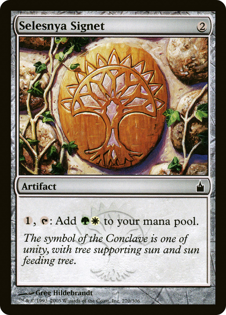 Image of Selesnya Signet (RAV-270) - Ravnica: City of Guilds