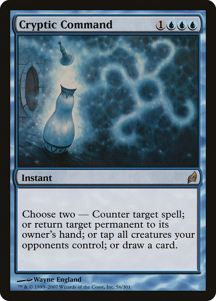 Image of Cryptic Command (LRW-056) - Lorwyn Foil