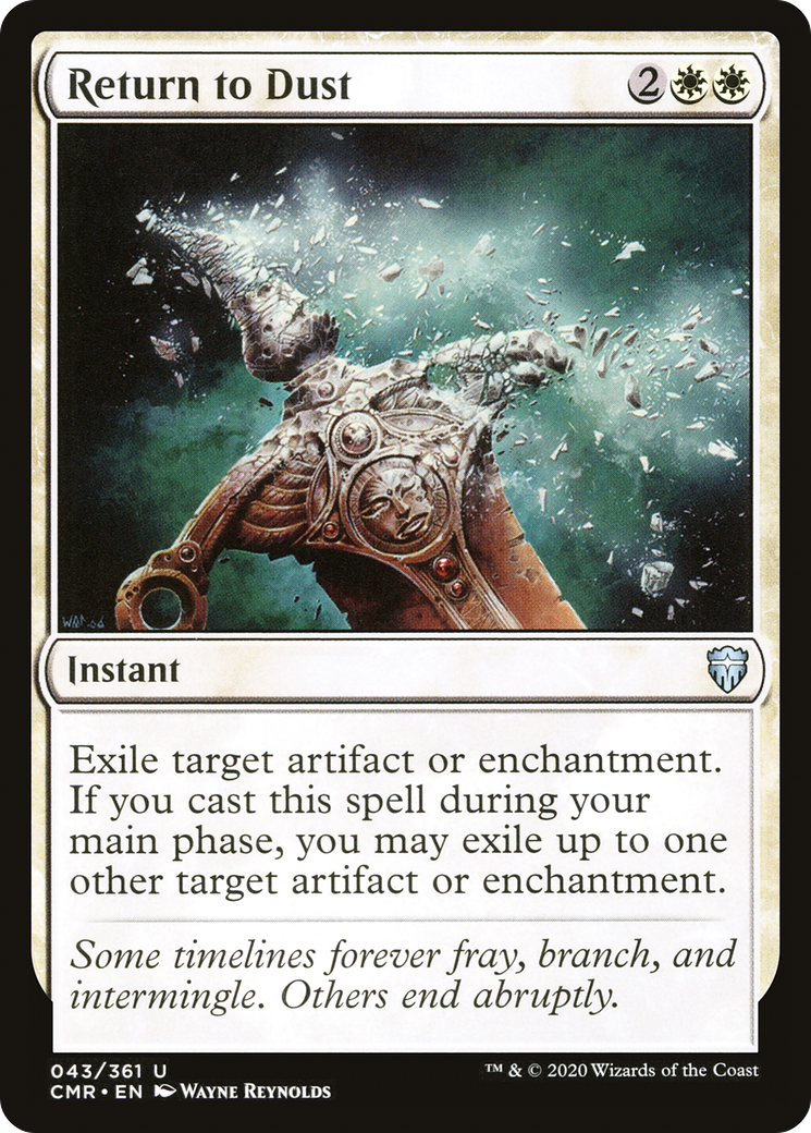 Image of Return to Dust (43) (CMR-043) - Commander Legends