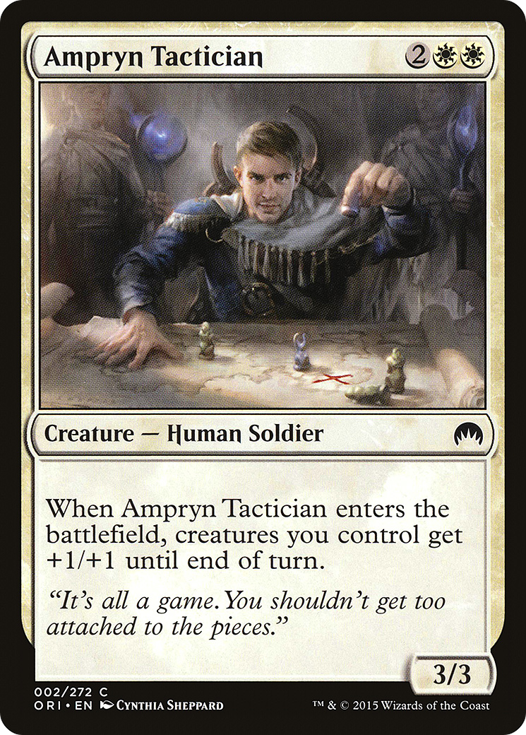 Image of Ampryn Tactician (ORI-002) - Magic Origins