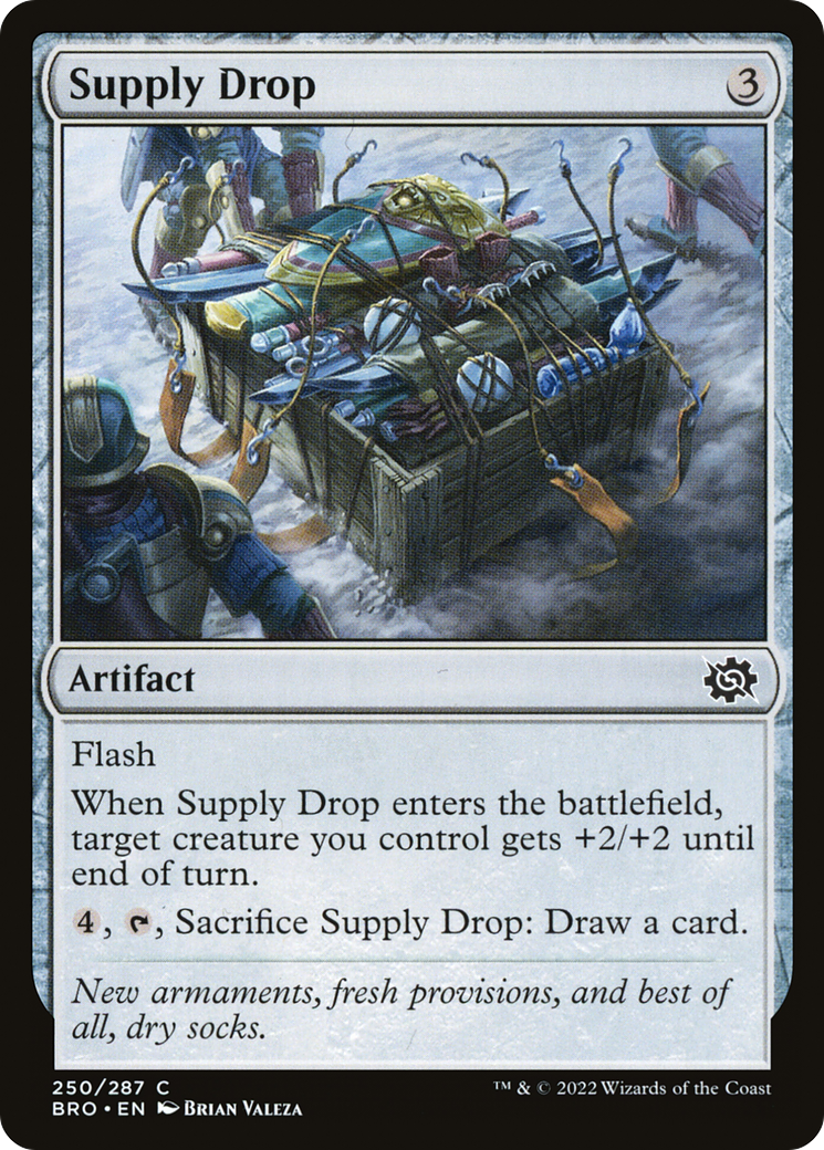 Image of Supply Drop (BRO-250) - The Brothers' War Foil