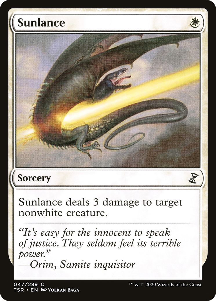 Image of Sunlance (TSR-047) - Time Spiral Remastered