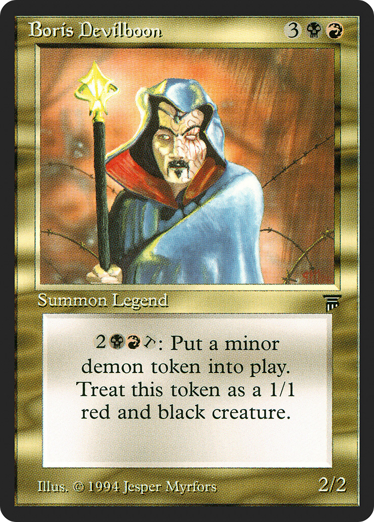 Image of Boris Devilboon (LEG-) - Legends