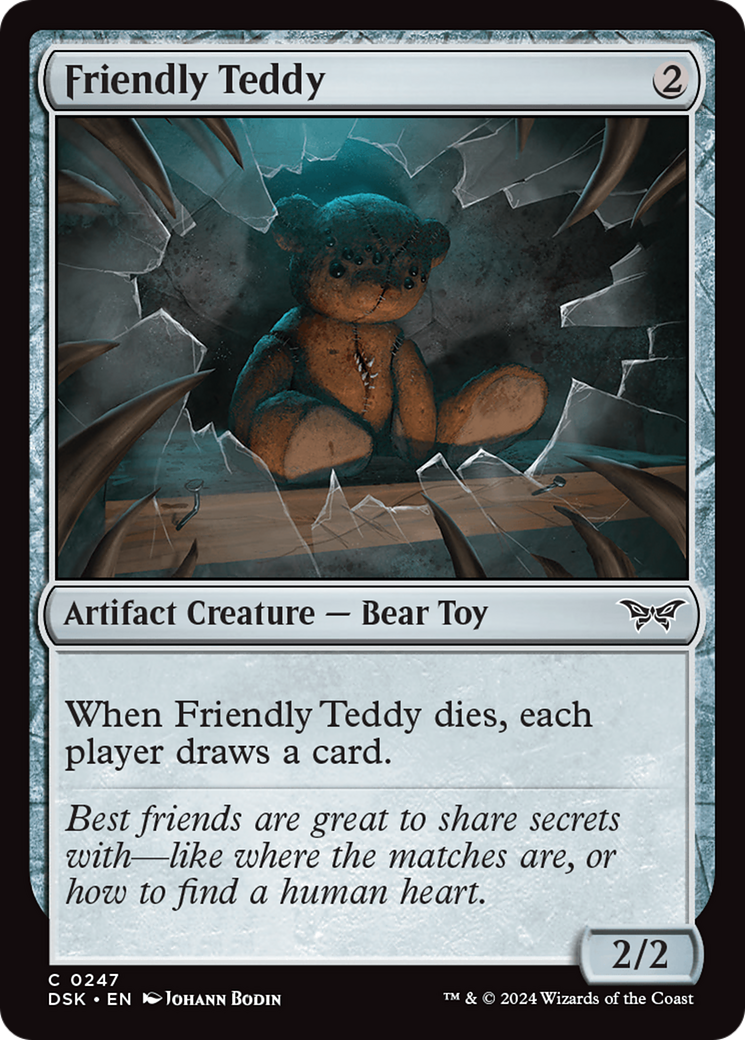 Image of Friendly Teddy (DSK-247) - Duskmourn: House of Horror