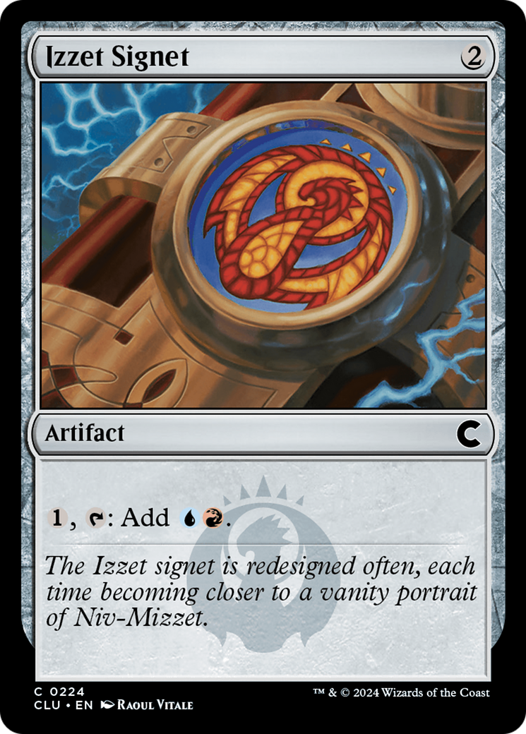 Image of Izzet Signet (CLU-224) - Ravnica: Clue Edition