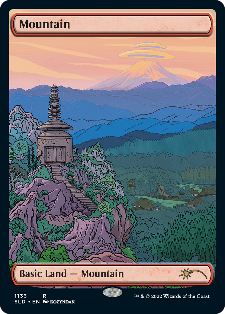 Image of Mountain (1133) (SLD-1133) - Secret Lair Drop