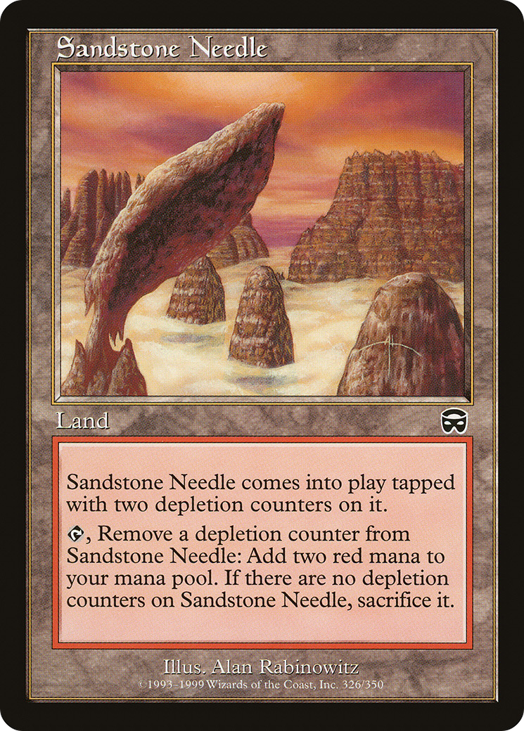 Image of Sandstone Needle (MMQ-326) - Mercadian Masques