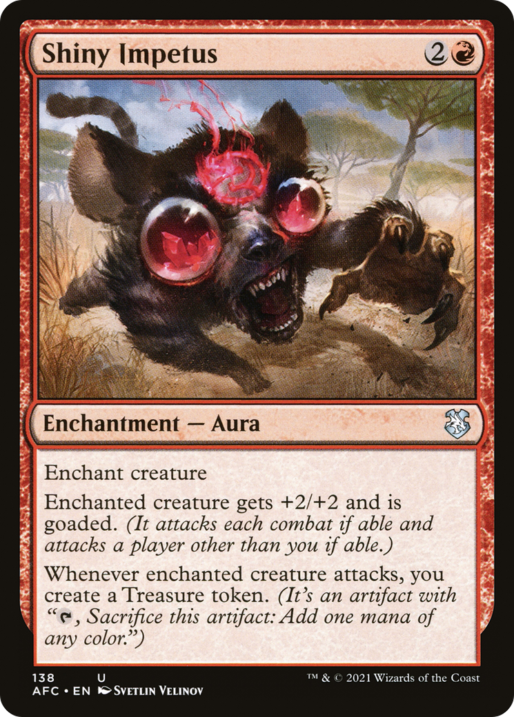 Image of Shiny Impetus (AFC-138) - Forgotten Realms Commander