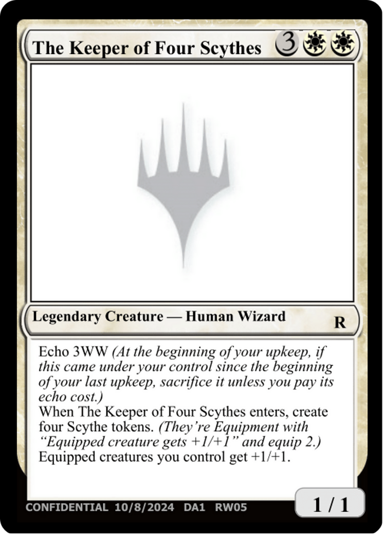 Image of The Keeper of Four Scythes (UNK-RW05D) - Unknown Event