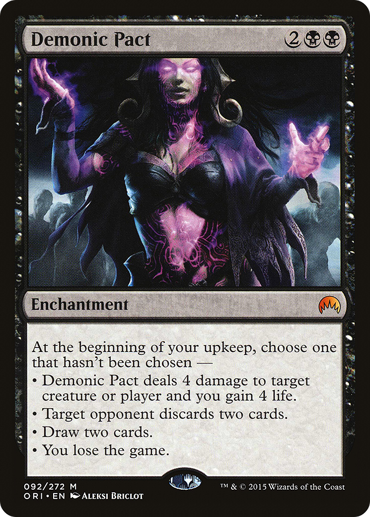 Image of Demonic Pact (ORI-092) - Magic Origins