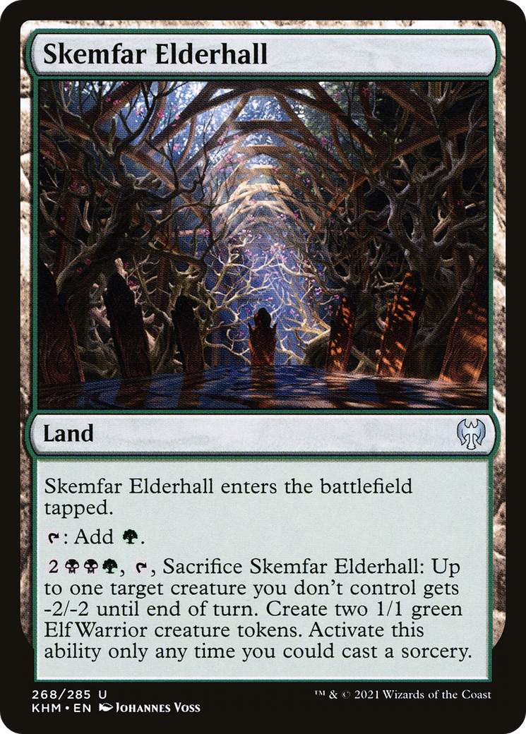 Image of Skemfar Elderhall (KHM-268) - Kaldheim Foil