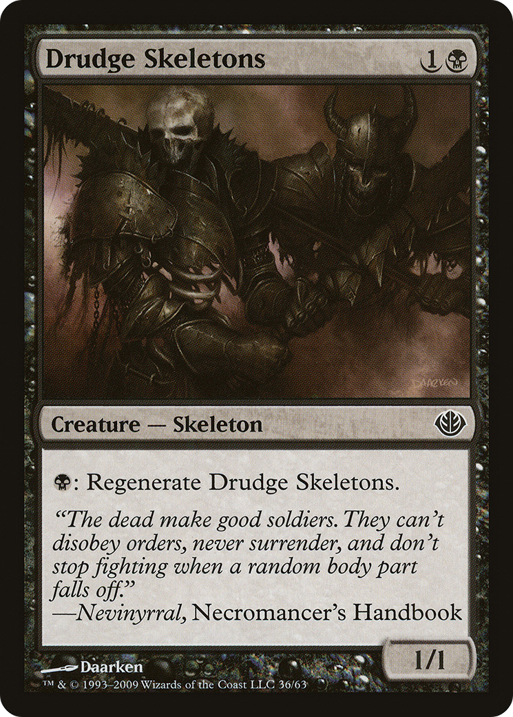 Image of Drudge Skeletons (DDD-036) - Duel Decks: Garruk vs. Liliana