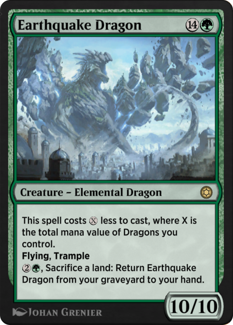 Image of Earthquake Dragon (HBG-209) - Alchemy Horizons: Baldur's Gate