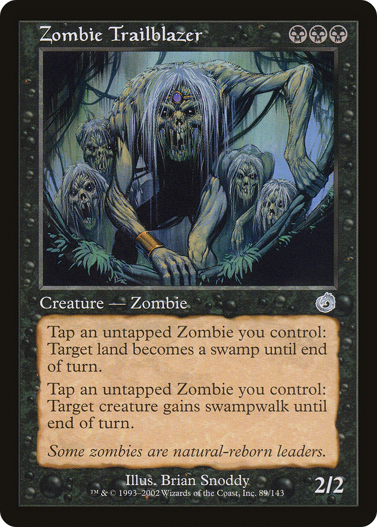 Image of Zombie Trailblazer (TOR-089) - Torment Foil