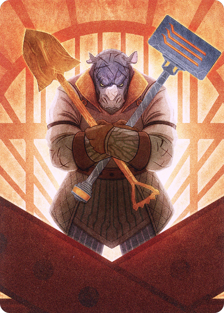 Image of Mr. Orfeo, the Boulder // Mr. Orfeo, the Boulder (ASNC-070) - New Capenna Art Series (Borderless)