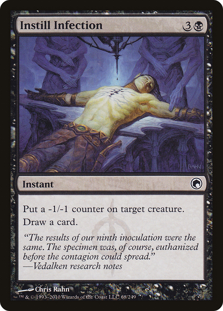 Image of Instill Infection (SOM-068) - Scars of Mirrodin Foil