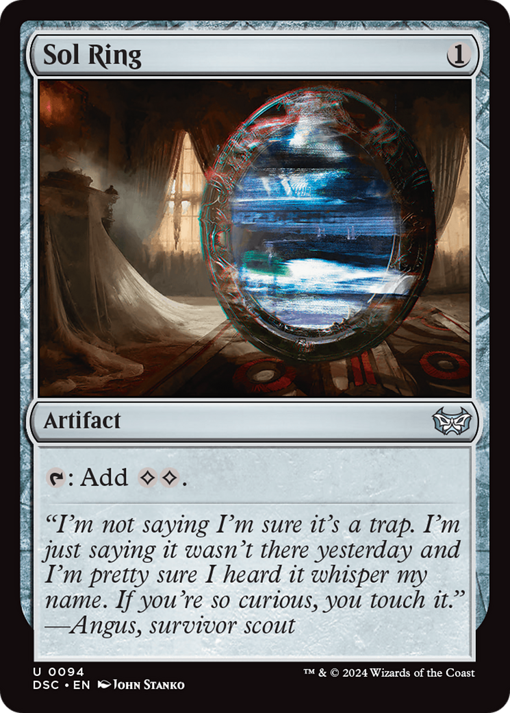 Image of Sol Ring (DSC-094) - Duskmourn: House of Horror Commander