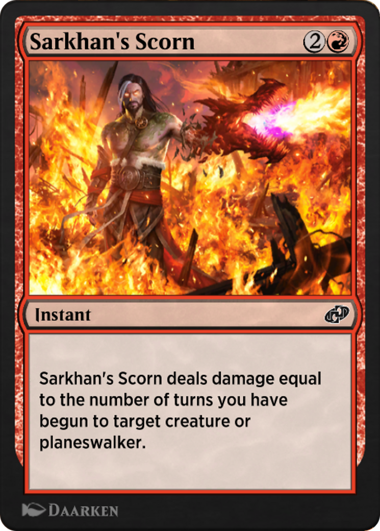 Image of Sarkhan's Scorn (J21-023) - Jumpstart: Historic Horizons