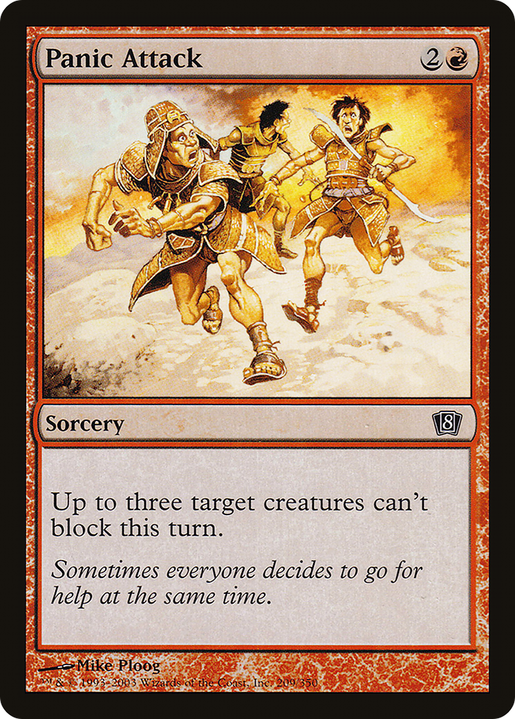 Image of Panic Attack (8ED-209) - 8th Edition Foil