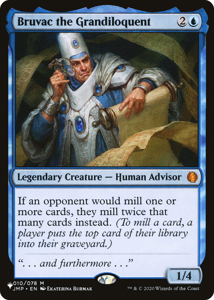 Image of Bruvac the Grandiloquent (LIST-JMP-10) - The List