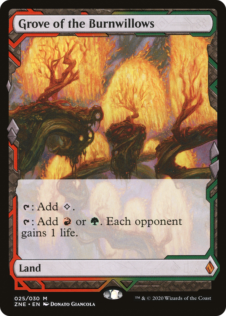 Image of Grove of the Burnwillows (ZNE-025) - Zendikar Rising Expeditions