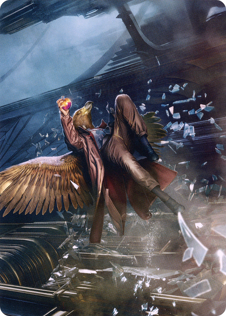 Image of Skyway Robber // Skyway Robber (ASNC-055) - New Capenna Art Series (Borderless)