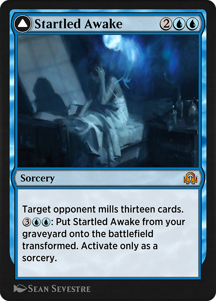 Image of Startled Awake // Persistent Nightmare (SIR-090) - Shadows over Innistrad Remastered