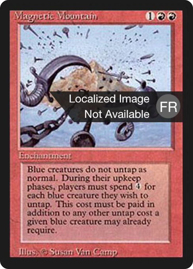 Image of Magnetic Mountain (FBB-) - Foreign Black Border